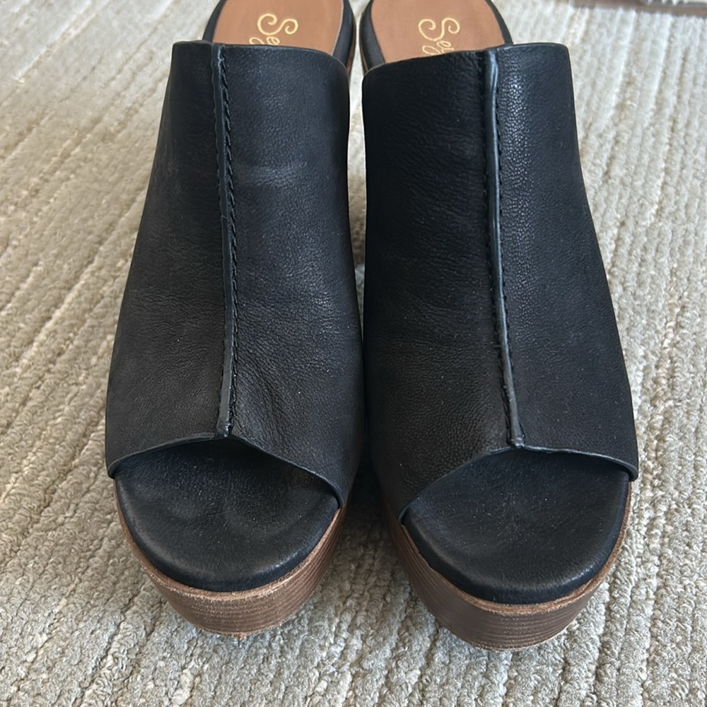Seychelles invigorated heel sandals black - Picture 5 of 15